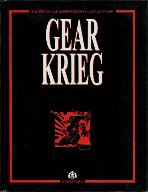 GEAR KRIEG MINIATURE GAME #1: Miniatures Game Core Rules – Brand New (NM)