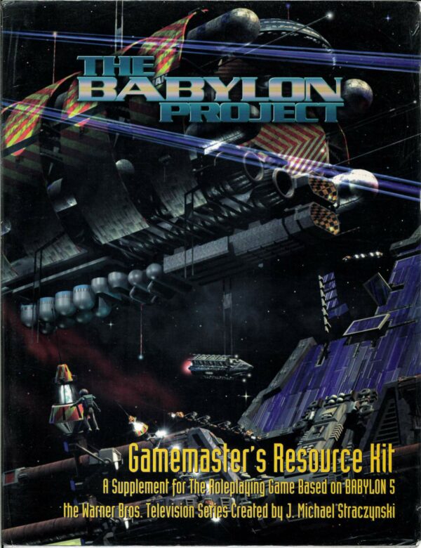 BABYLON 5 RPG: BABYLON PROJECT (BASE SYSTEM) #2: GM Resource Kit (inc B5 ccg promo) – Brand New (NM) 051-002