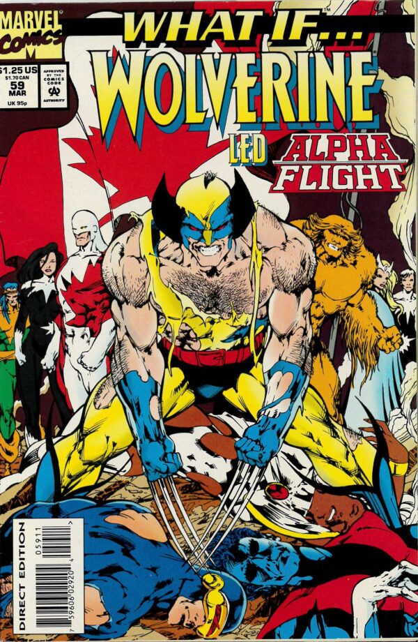 WHAT IF (1989-1998 SERIES) #59: Wolverine Led Alpha Flight