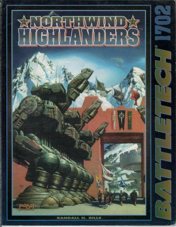 BATTLETECH GAME #1702: Northwind Highlanders Sourcebook – Brand New (NM) – 1702