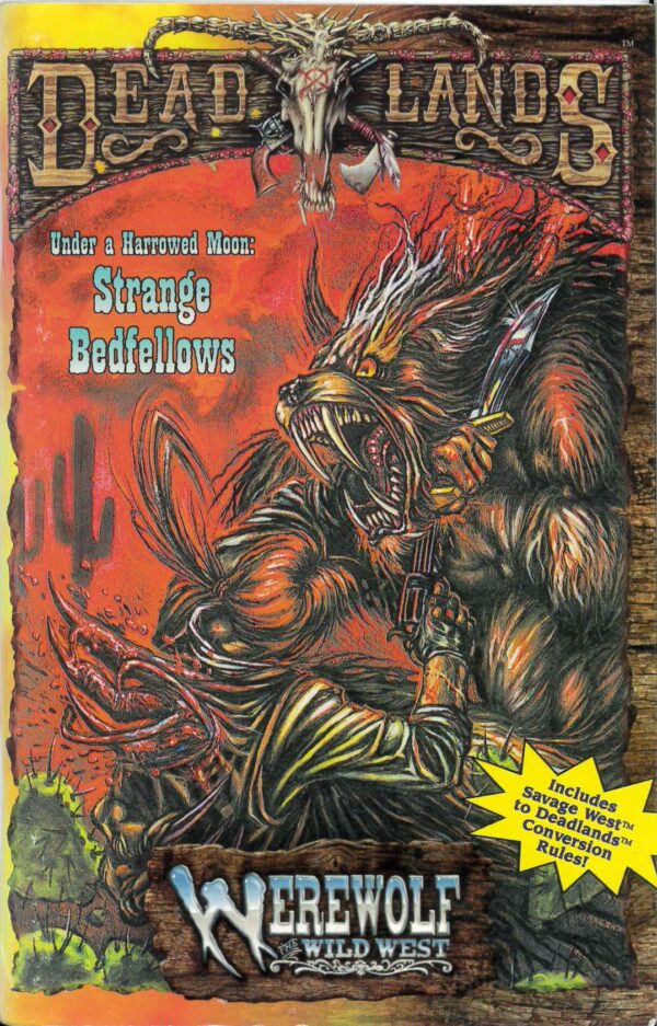 DEADLANDS RPG #9003: Strange Bedfellow – Brand New (NM) – Novel and module – 9003