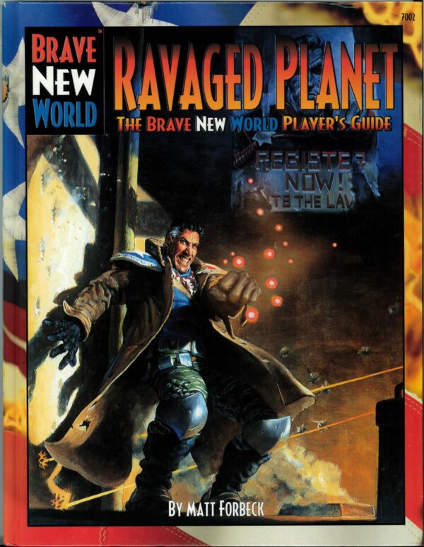 BRAVE NEW WORLD RPG #7002: Ravaged Planets Player’s Guide – Brand New (NM) – 7002