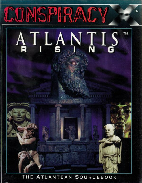 CONSPIRACY X RPG #2: Atlantis Rising Sourcebook – Brand New (NM) – 2