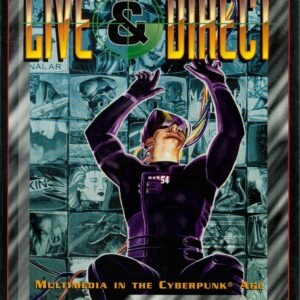 CYBERPUNK RPG #3431: Live & Direct 2nd Ed – Brand New (NM) – 3431