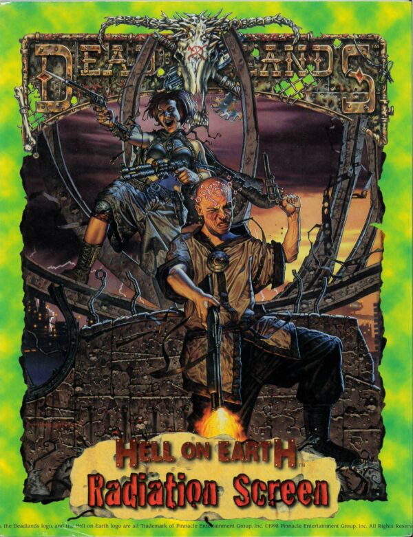 DEADLANDS HOE: HELL ON EARTH RULEBOOK #6001: Radiation Screen – Brand New (NM) – 6001
