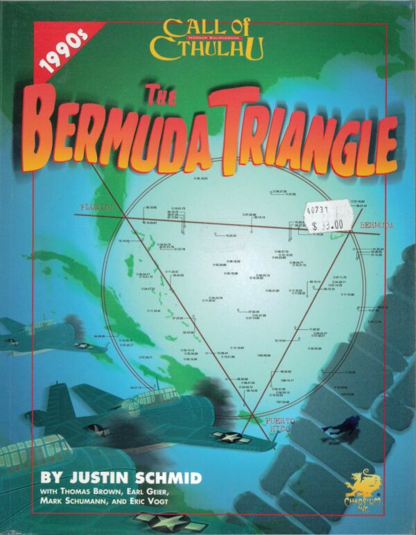 CALL OF CTHULHU RPG 5TH EDITION #2372: Bermuda Triangle Sourcebook- Brand New (NM) – 2372