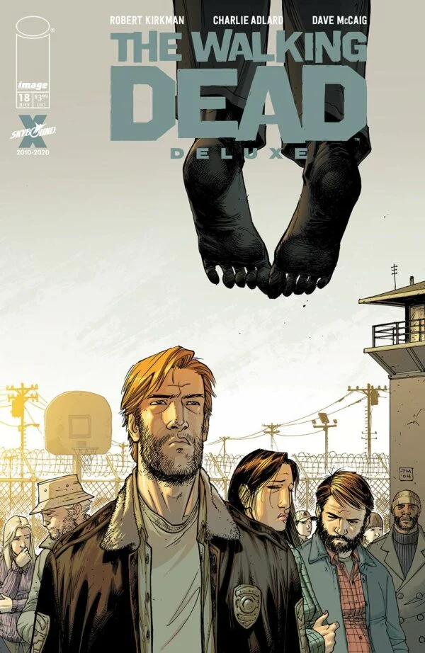 WALKING DEAD DELUXE #18: Tony Moore cover B