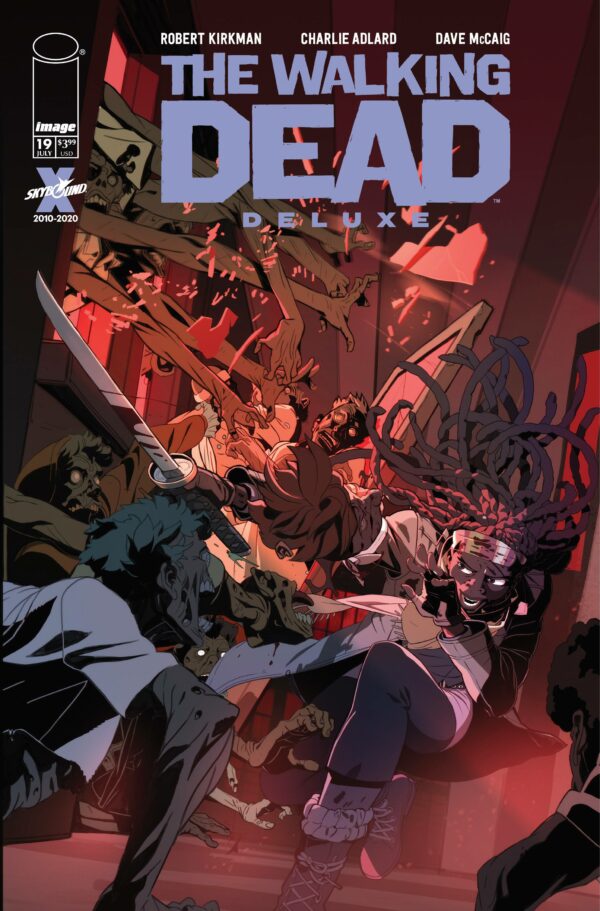 WALKING DEAD DELUXE #19: Chase Conley cover H