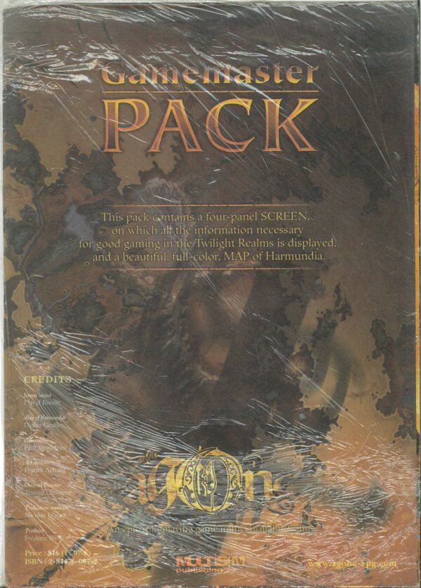 AGONE RPG #6087: Gamemaster Pack – Brand New – 9.2 (NM) mlm6087