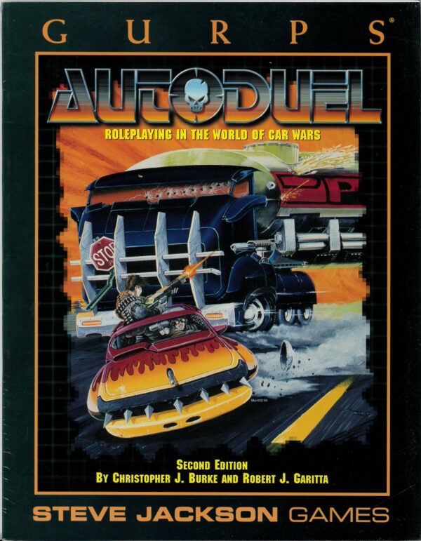 GURPS RPG #6003: Autoduel 2nd Edition – 6003 – Brand New (NM)