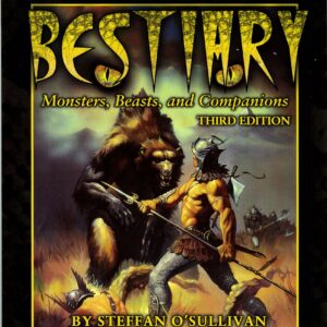 GURPS RPG #6011: Bestiary 3rd Edition – 6011 – Brand New (NM)