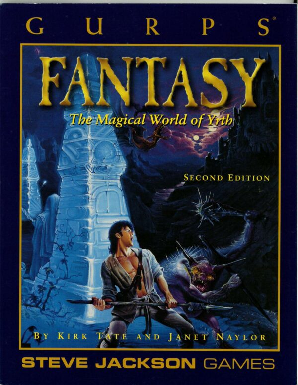 GURPS RPG #6034: Fantasy 2nd Edition – 6034 – Brand New (NM)