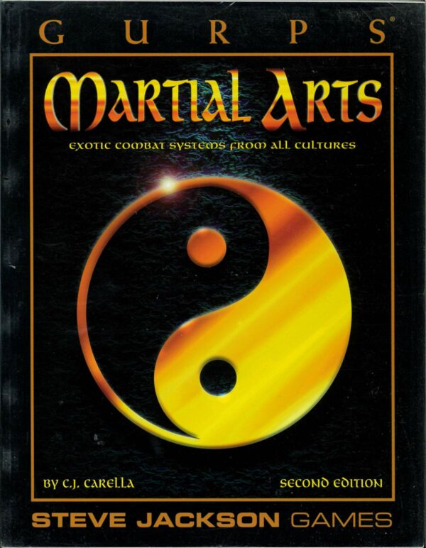GURPS RPG #6036: Martial Arts 2nd Edition – 6036 – Brand New (NM)