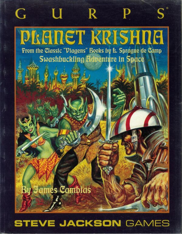 GURPS RPG #6080: Planet Krishna – 6080 – Brand New (NM)