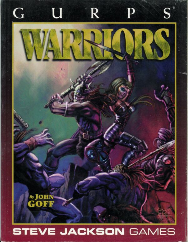 GURPS RPG #6085: Warriors Sourcebook – 6085