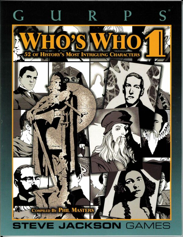 GURPS RPG #6088: Who’s Who 1 – 6088 – Brand New (NM)