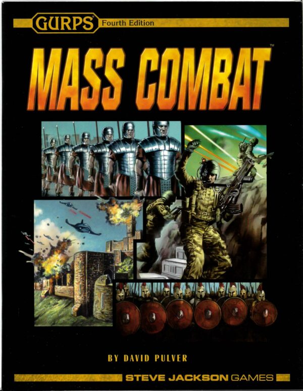 GURPS RPG #6197: Mass Combat – 6197 – Brand New (NM)