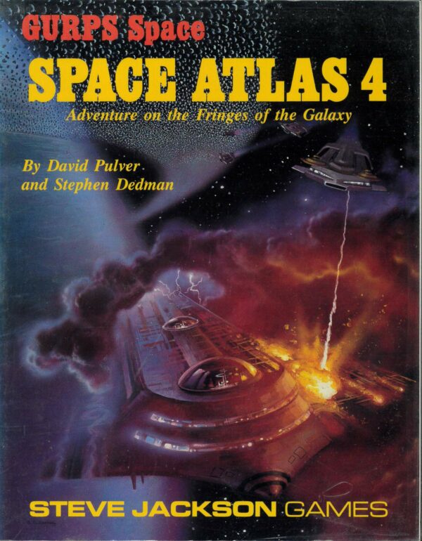 GURPS RPG #6509: Space Atlas 4 – 6509 – Brand New (NM)