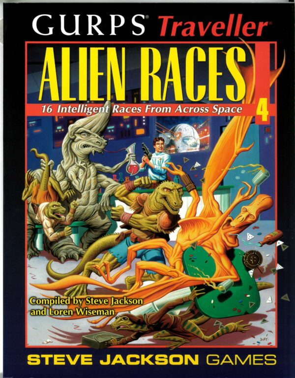GURPS RPG #6609: Traveller: Alien Races 4 – 6609 – Brand New (NM)