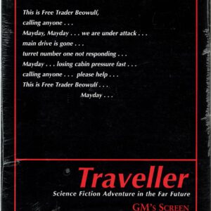 GURPS RPG #6619: Traveller Gamemasters Screen – 6619 – Brand New (NM)