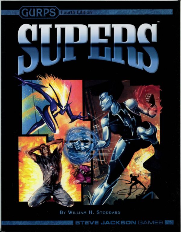 GURPS RPG #7998: Supers 4th Edition – 7998 – Brand New (NM)