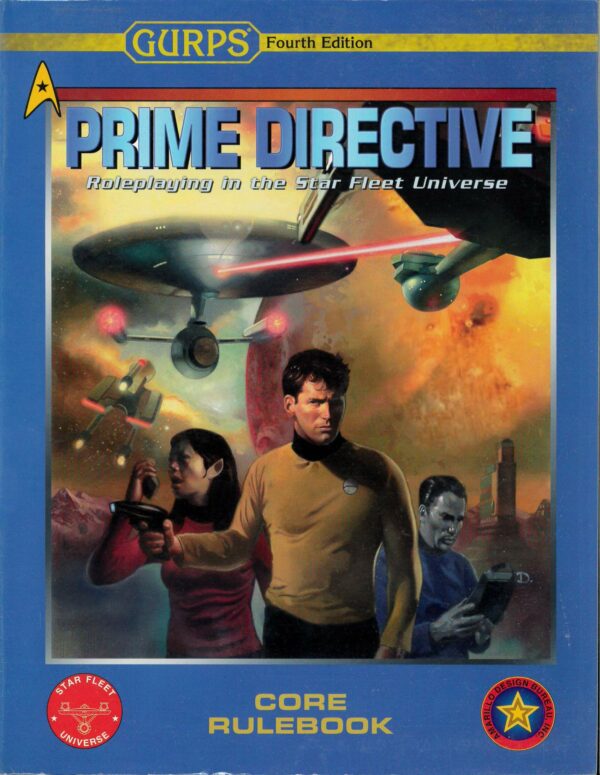 GURPS RPG #8401: Prime Directive RPG (Star Trek) Base Rules 4th Ed – 8401 NM