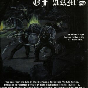 CHALLENGE OF ARMS SOURCEBOOK: D&D Adventure module (Gary Gygax) – 9.2 (NM) – 7201