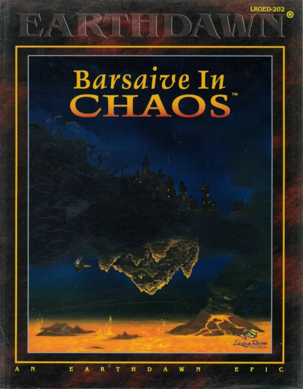 EARTHDAWN RPG 2ND EDITION #202: Barsaive in Chaos – Brand New (NM)