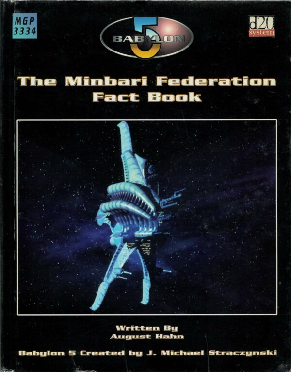 BABYLON 5 RPG #3334: Minbari Federation Fact Book 1st Edition – Brand New – 3334