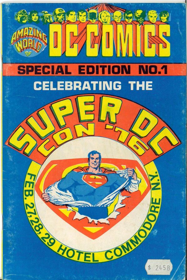 AMAZING WORLD OF DC COMICS #1: Special Edition – Vol 3 #1: Super DC Con – Neal Adams (FN)