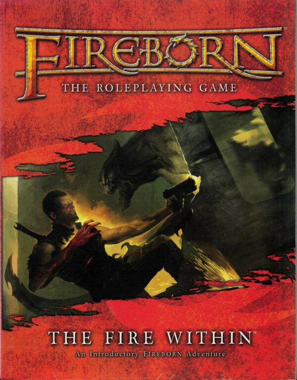 FIREBORN RPG: GAME MASTERS HANDBOOK (HC) #3: The Fire Within – Brand New (NM)