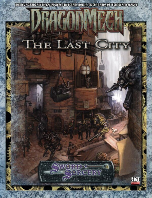 SWORD & SORCERY RPG #7605: Dragonmech Last City – Brand New (NM) – 17605