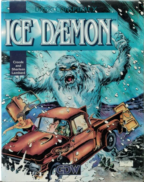 DARK CONSPIRACY RPG #2111: Ice Daemon – Brand New (NM) – 2111