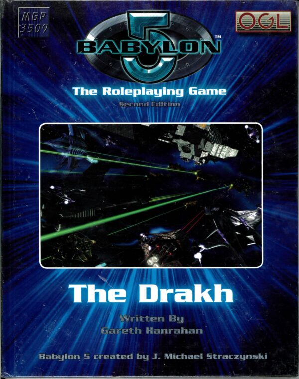 BABYLON 5 RPG #3509: The Drakh HC 2nd Edition – Brand New (NM) – 3509