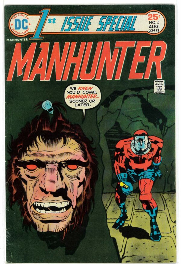 1ST ISSUE SPECIAL #5: Manhunter – Jack Kirby – 8.0 (VF)