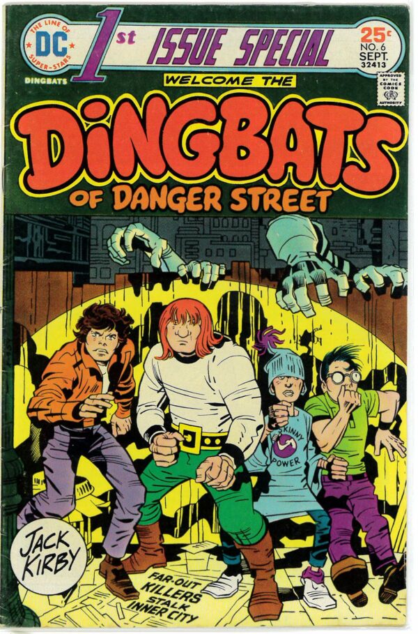 1ST ISSUE SPECIAL #6: Dingbats of Danger Street – Jack Kirby – 8.0 (VF)