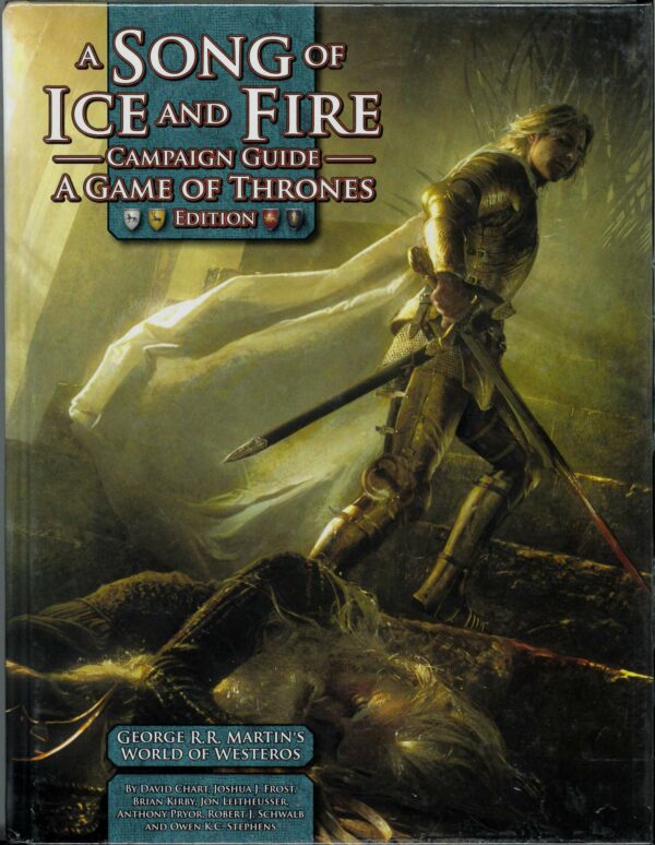 A SONG OF ICE & FIRE RPG #2708: Campaign Guide: A Game of Thrones HC – Brand New (NM) 2708