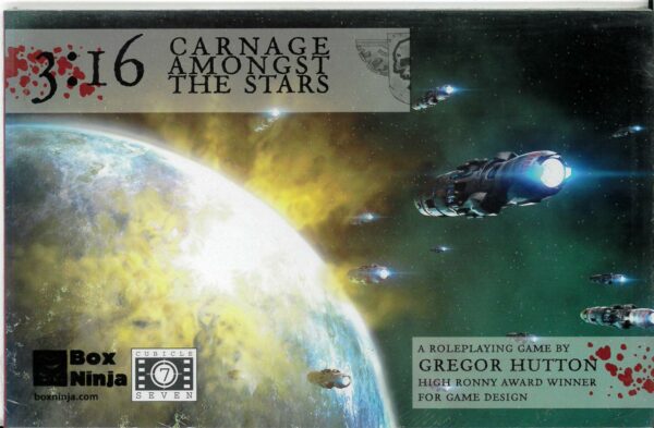 316 CARNAGE AMONG STARS RPG: Core Rules – Brand New (NM) – 75300