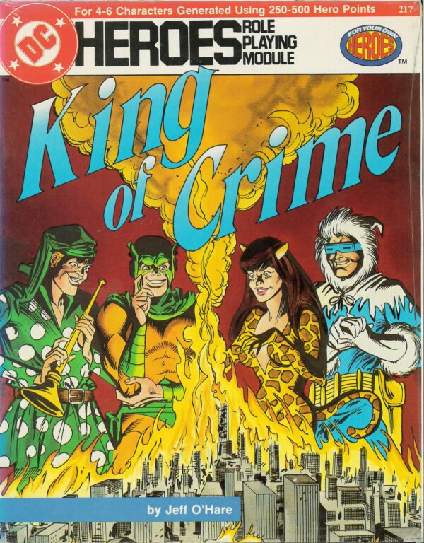 DC HEROES RPG #217: King of Crime – Brand New (NM) – 217