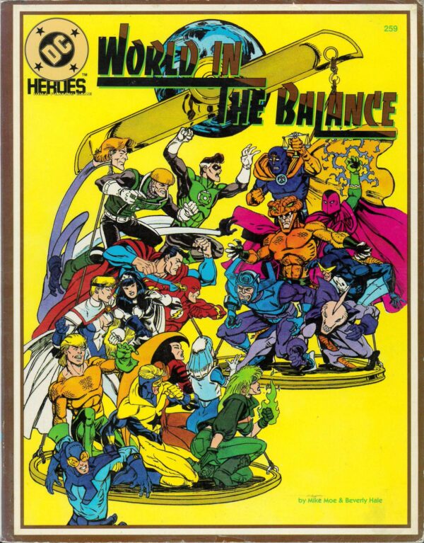 DC HEROES RPG #259: World in the Balance (JLA & JL Europe) Brand New (NM) – 259