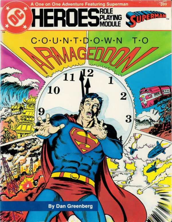 DC HEROES RPG #209: Countdown to Armageddon (Superman) Brand New (NM) – 209