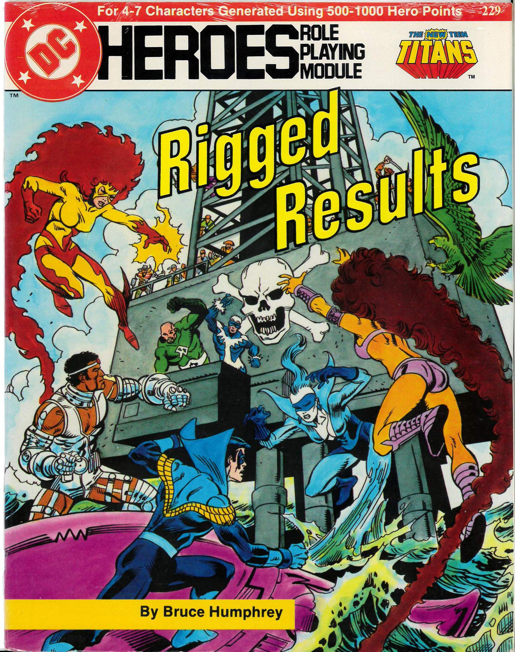 DC HEROES RPG #229: Rigged Results (New Teen Titans) Brand New (NM) – 229 DC HEROES RPG #229: Rigged Results (New Teen Titans) Brand New (NM) – 229