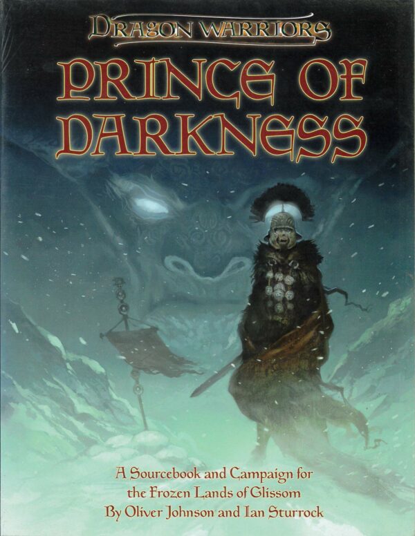 FROZEN LANDS OF GLISSON RPG: Dragon Warriors Prince of Darkness – Brand New (NM)