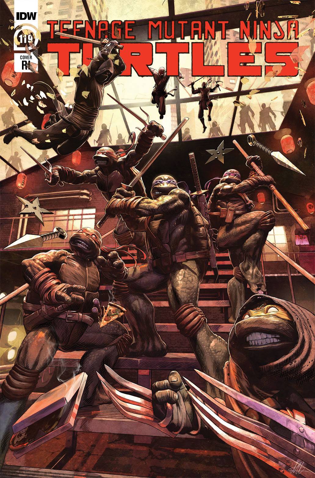 TEENAGE MUTANT NINJA TURTLES (2011-2024: VARIANT) #119: Alex McArdell RI cover C TEENAGE MUTANT NINJA TURTLES (2011-2024: VARIANT) #119: Alex McArdell RI cover C
