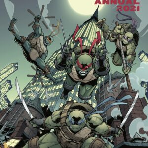 TEENAGE MUTANT NINJA TURTLES ANNUAL #2021: Max Dunbar RI cover