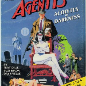 TOP SECRET RPG #8433: Agent 13: Acolytes of Darkness Graphic Novel & RPG – NM 8433