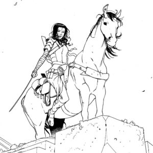 FIREFLY #31: Bengal B&W virgin cover C