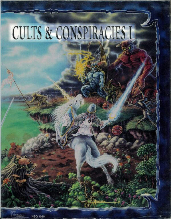 OF GODS AND MEN RPG #1020: Cults & Conspiracies Sourcebook 1 – Brand New (NM) – 1020