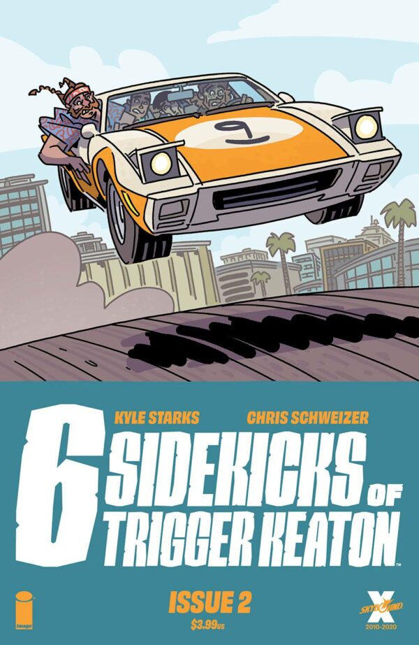 SIX SIDEKICKS OF TRIGGER KEATON #2: Chris Schweizer cover A