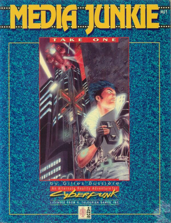 CYBERPUNK 2020 RPG #107: Media Junky Take One – Brand New (NM) – (Ianus) – 107